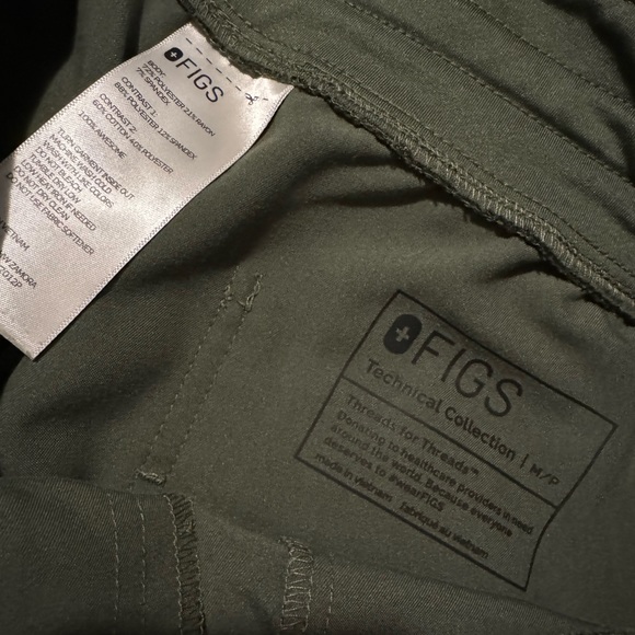 Olive Green FIGS - Picture 4 of 5